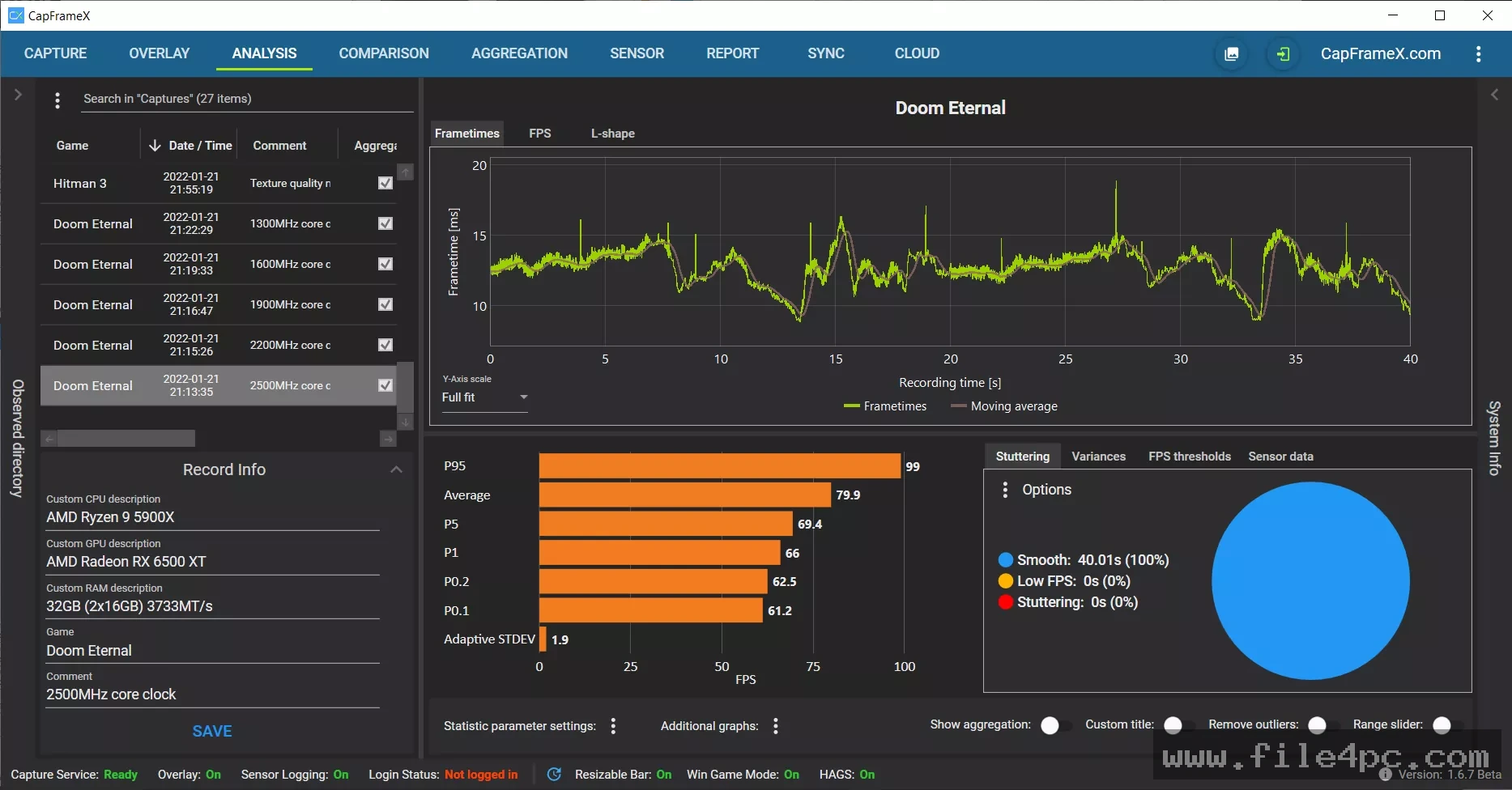 The bootstrapper interface checking for updates and verifying core system files upon launch.